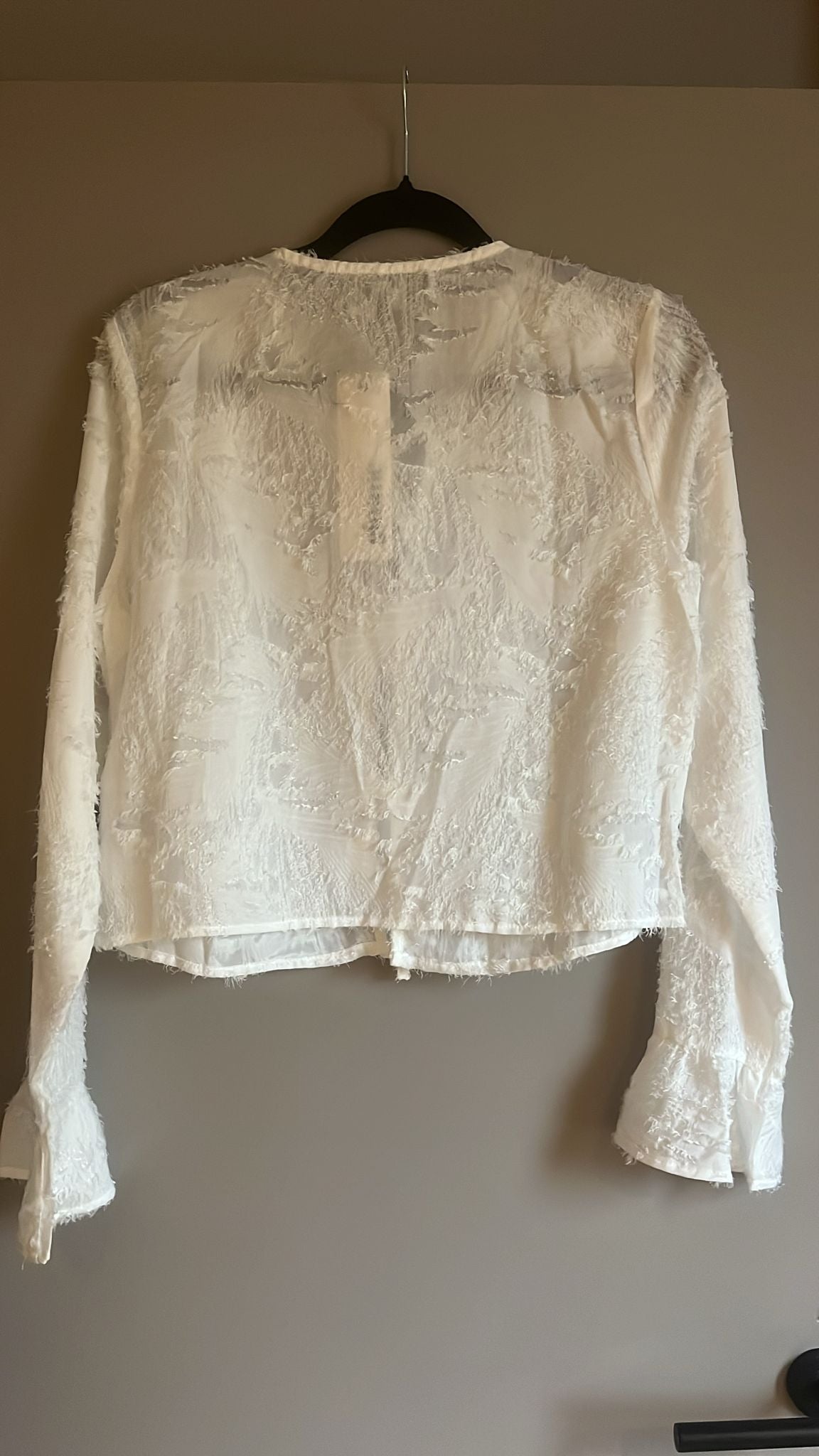 Romantic White Tie Blouse – Elegant & Playful